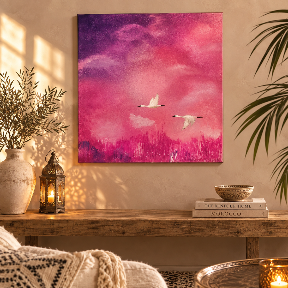 Handgemalte Kunst für dein Zuhause